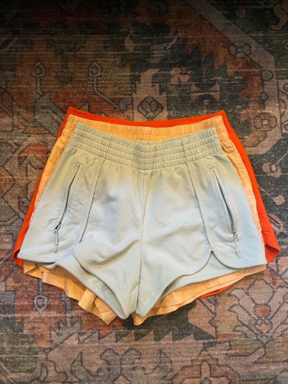 Bundle of 3 Athletic/Leisure Elastic Waist Shorts - Picture 2 of 5